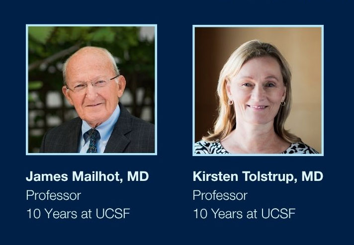 Tolstrup and Mailhot retirement