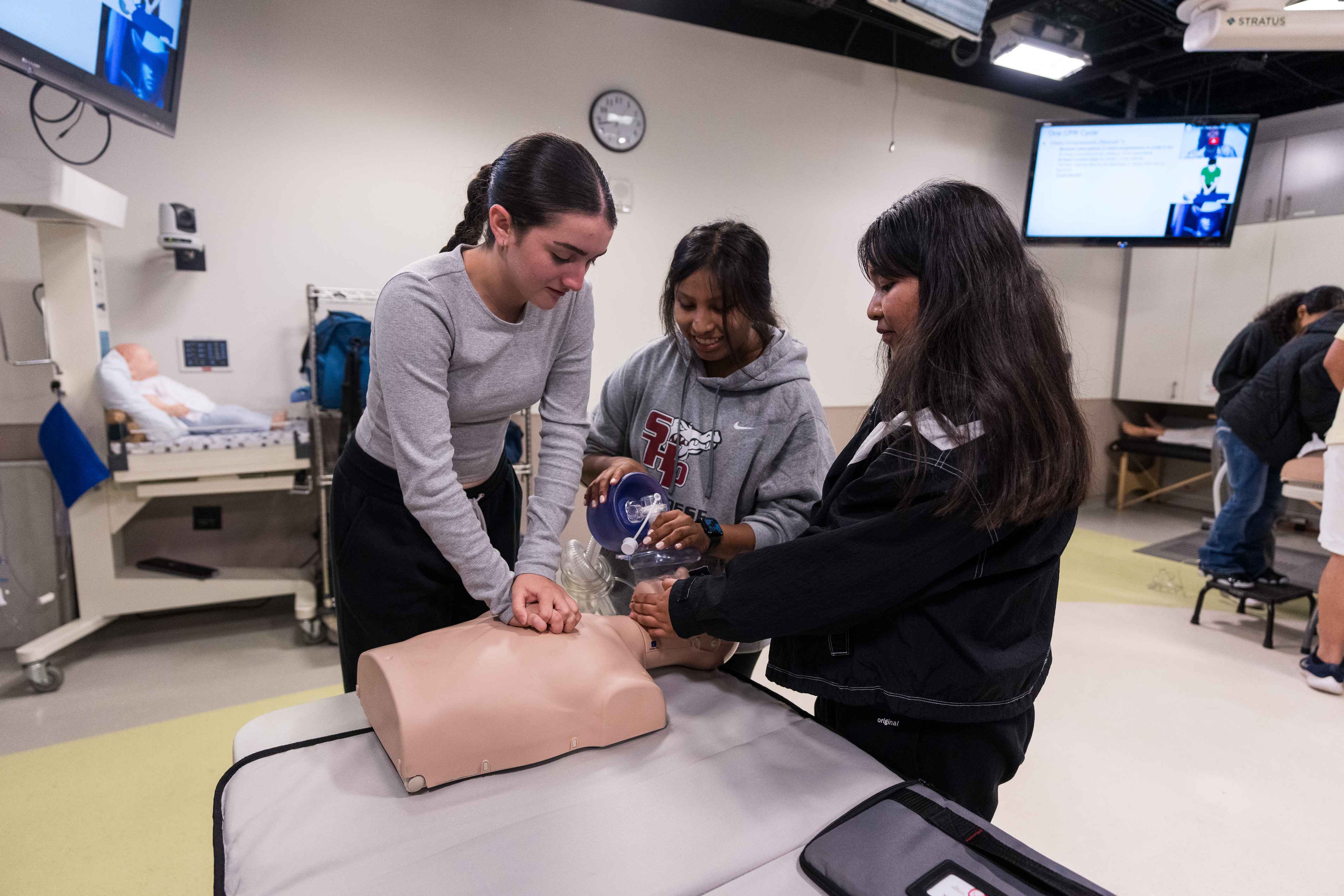 cardiac camp demonstration